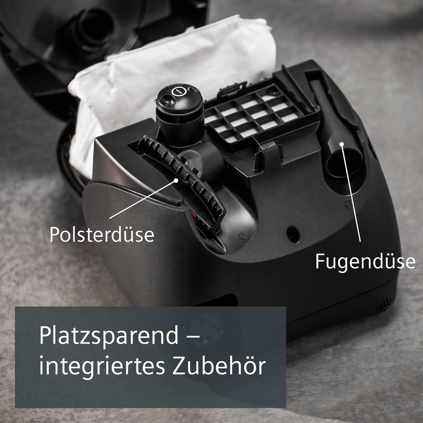 Staubsauger VSZ3EXTRM11 mit Beutel, Extreme Power 850 Watt keine Parkettdüse