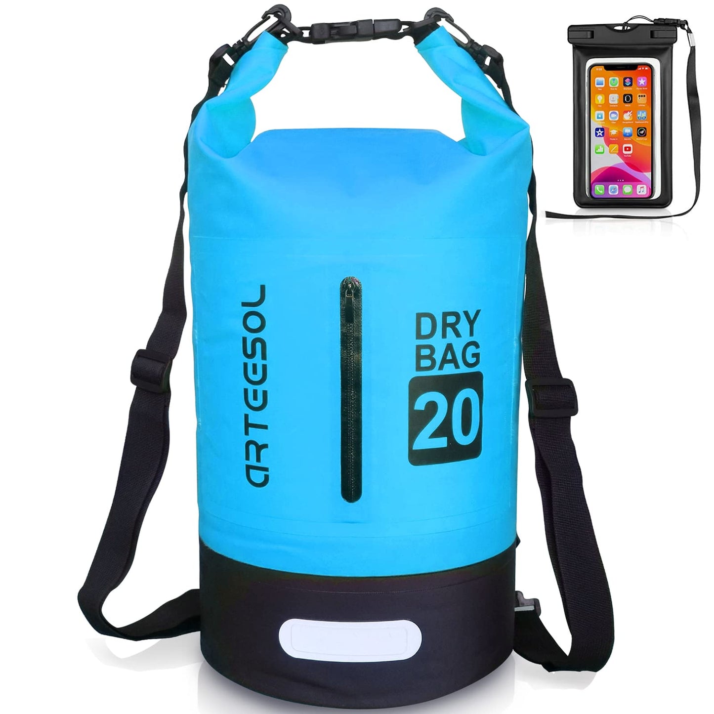 Dry Bag, Blau 20L
