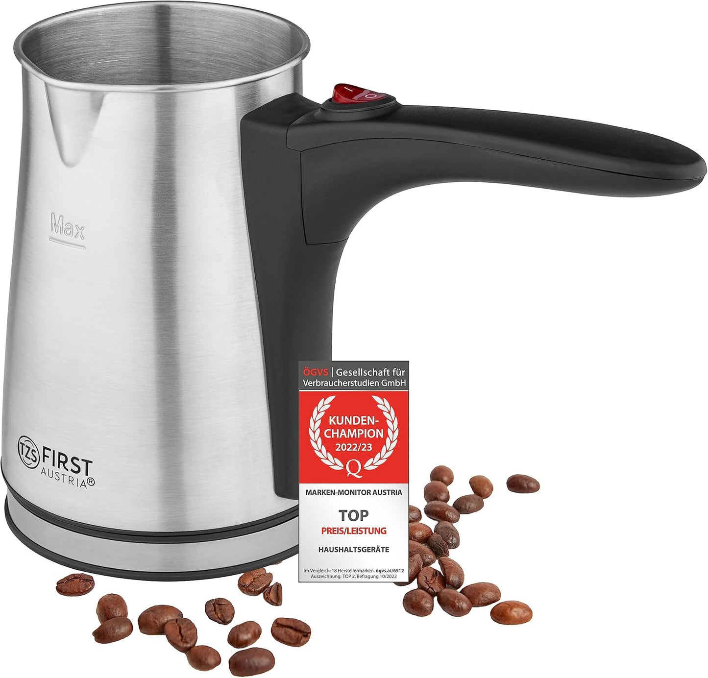 Elektrischer Türkischer Kaffeekocher, Klassisch | 3 Tassen