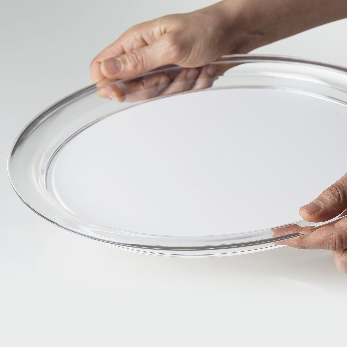 Kuchenhalter mit Tablett, Transparent