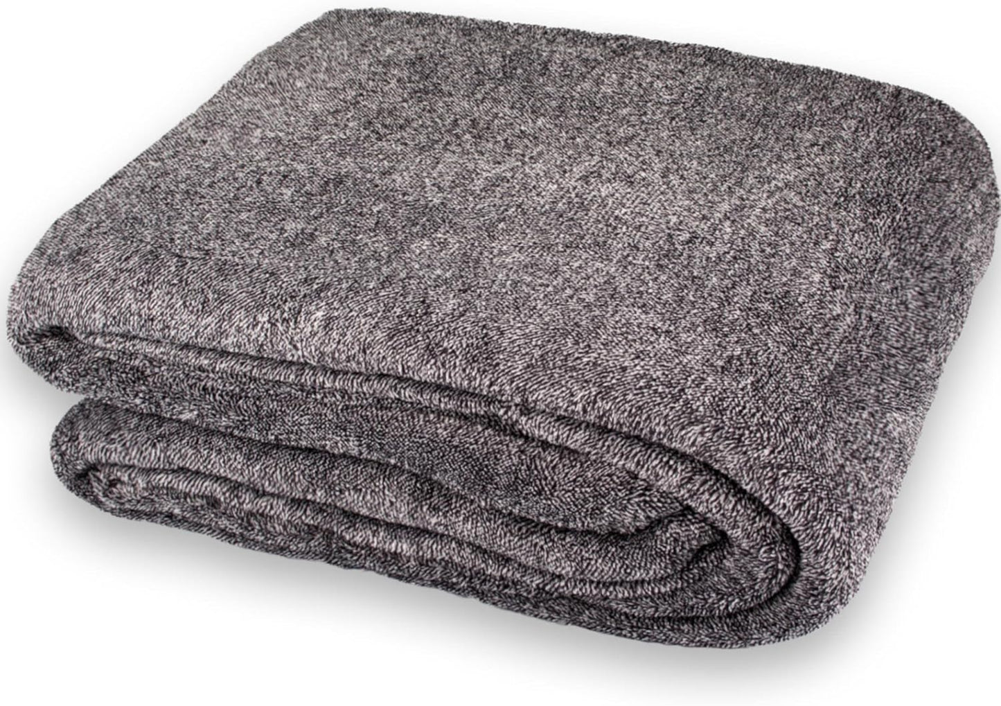 Kuscheldecke, 2) 150 x 180 cm 1) Ärmeldecke B) Schwarz Weiss Meliert