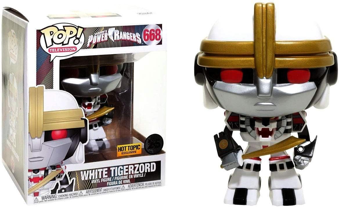 Pop Television Power Rangers: White Tigerzord, 668