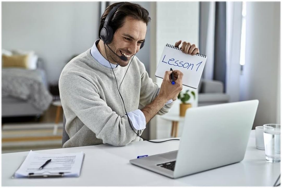 Hi-Fi USB-Kopfhörer mit Mikrofon und Lautstärkeregler