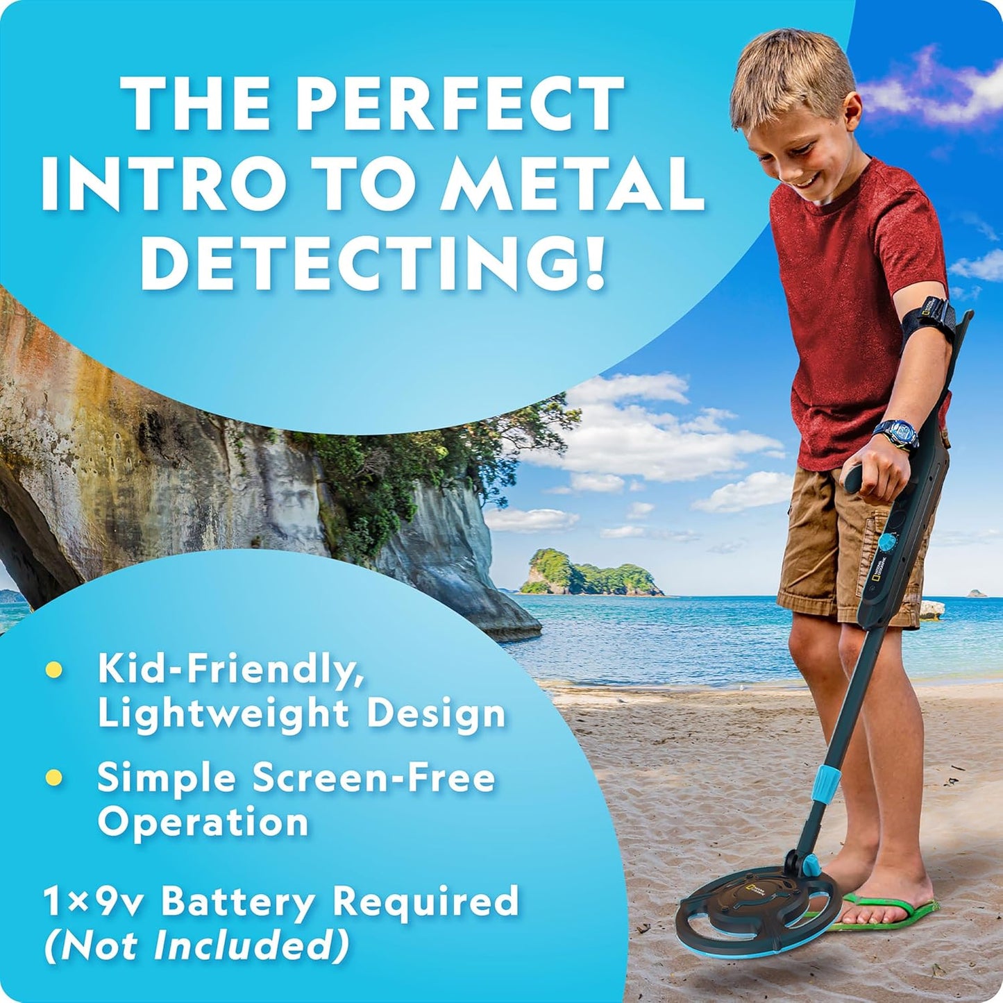Metalldetektor Starter-Set für Kinder