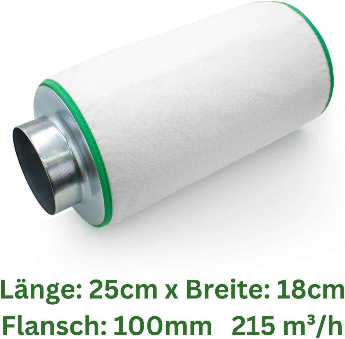 Luft-Filter, 215 m³/h | 100mm Flansch