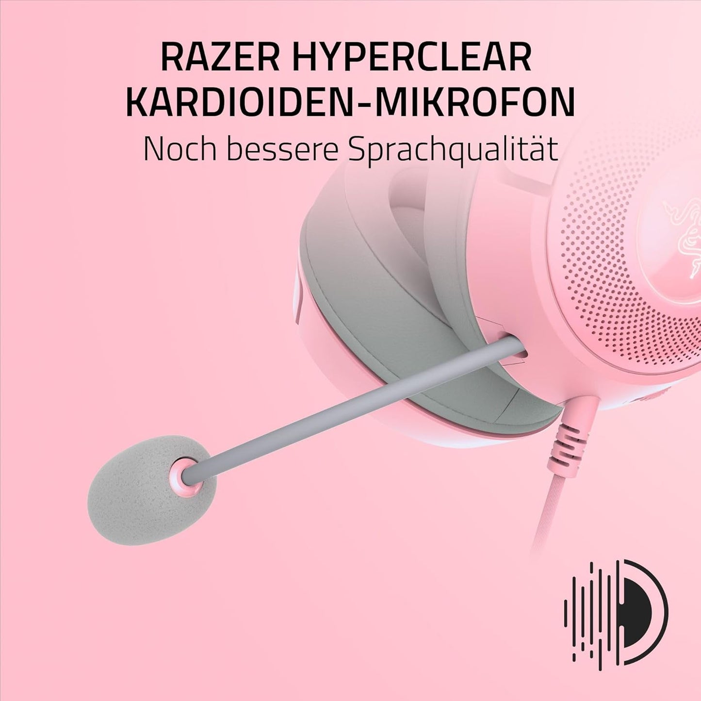 Kraken Kitty V2 RGB-Headset mit Katzenohren, Quartz Kraken Kitty V2