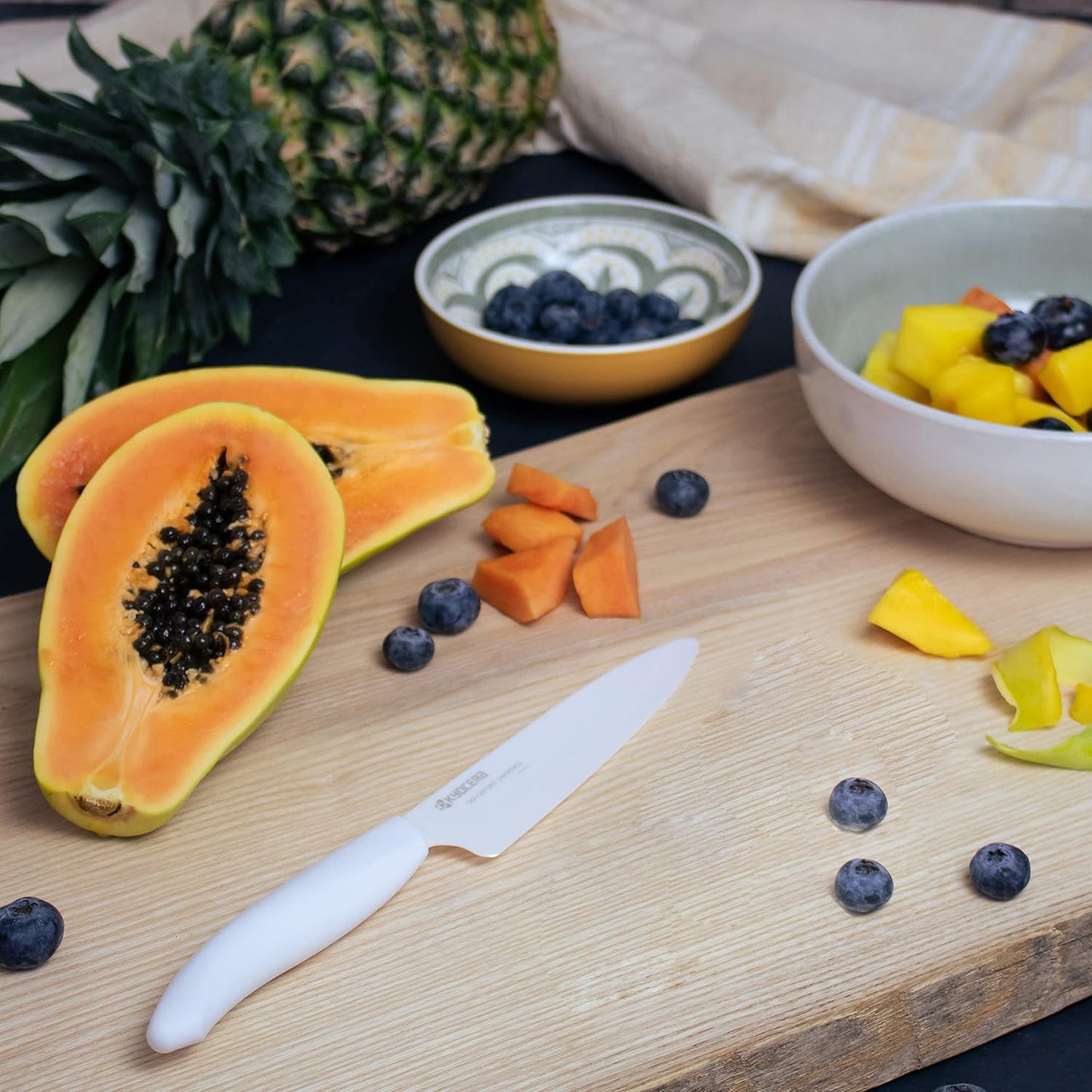 Obst- & Gemüsemesser, Weiss Allzweckmesser