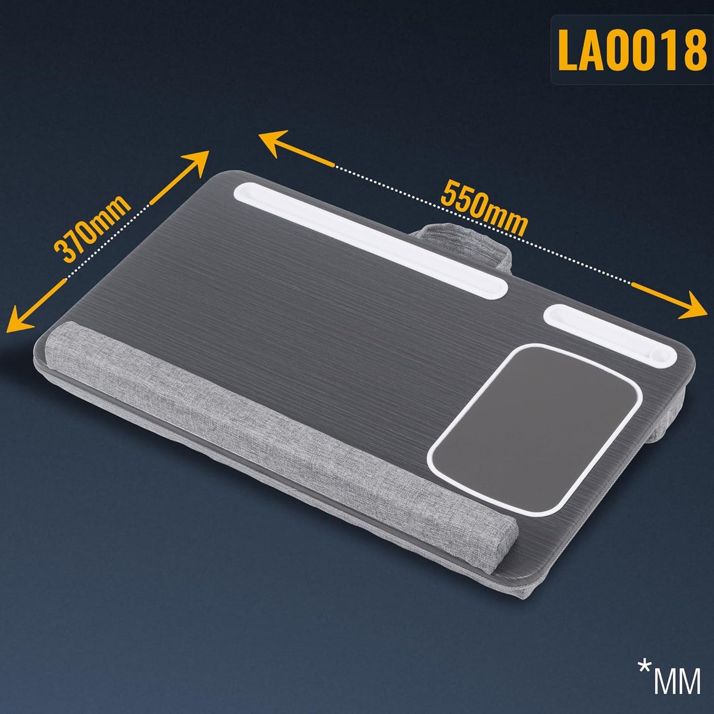 Laptopkissen, La0018 (Anthrazit)