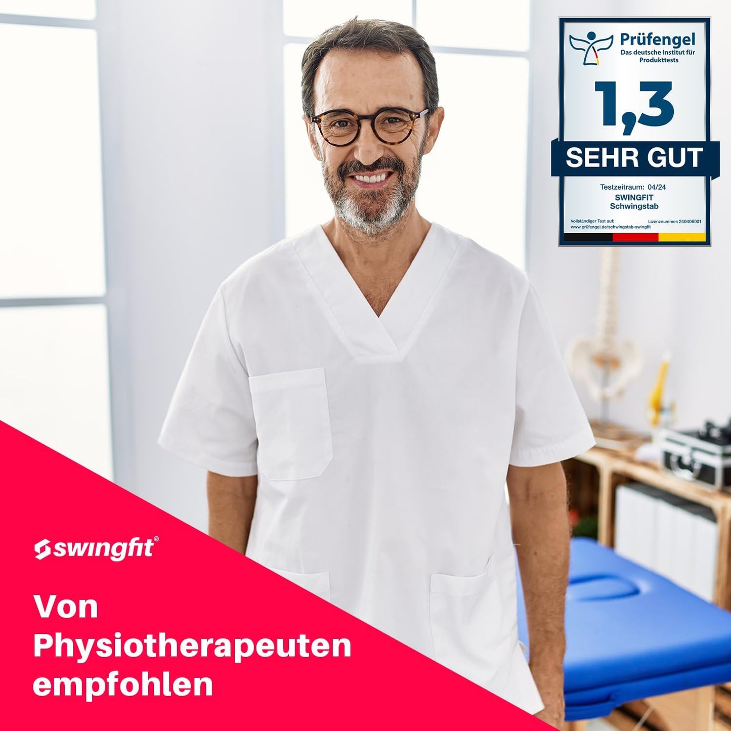 Schwingstab mit Trainingsplan & Zubehör