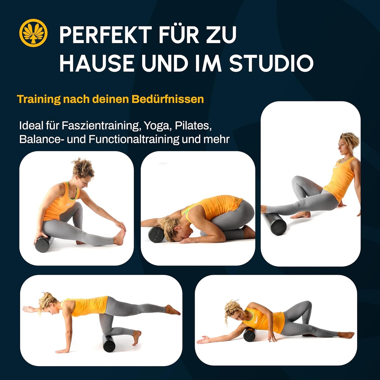 Faszienrolle Pro, 90 cm