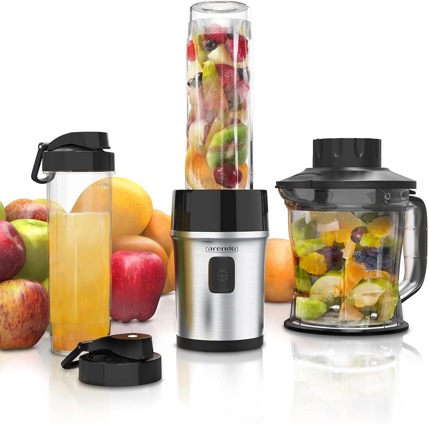 2in1 Standmixer mit Smoothie-Behältern