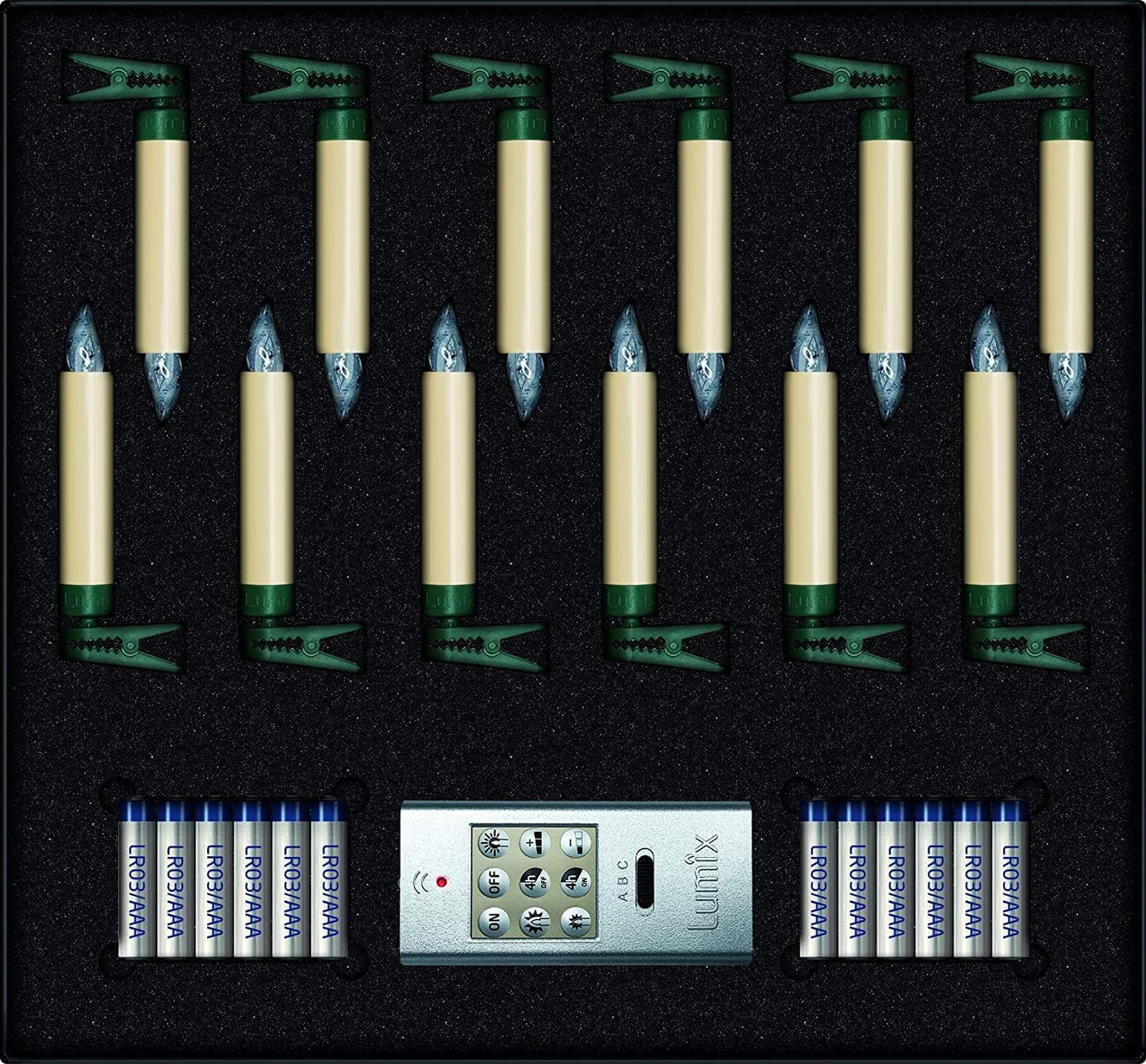 LED Christbaumkerze Superlight Starter-Set