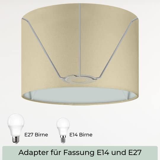 Lampenschirm, Beige Ø25cm | Höhe 17,2cm