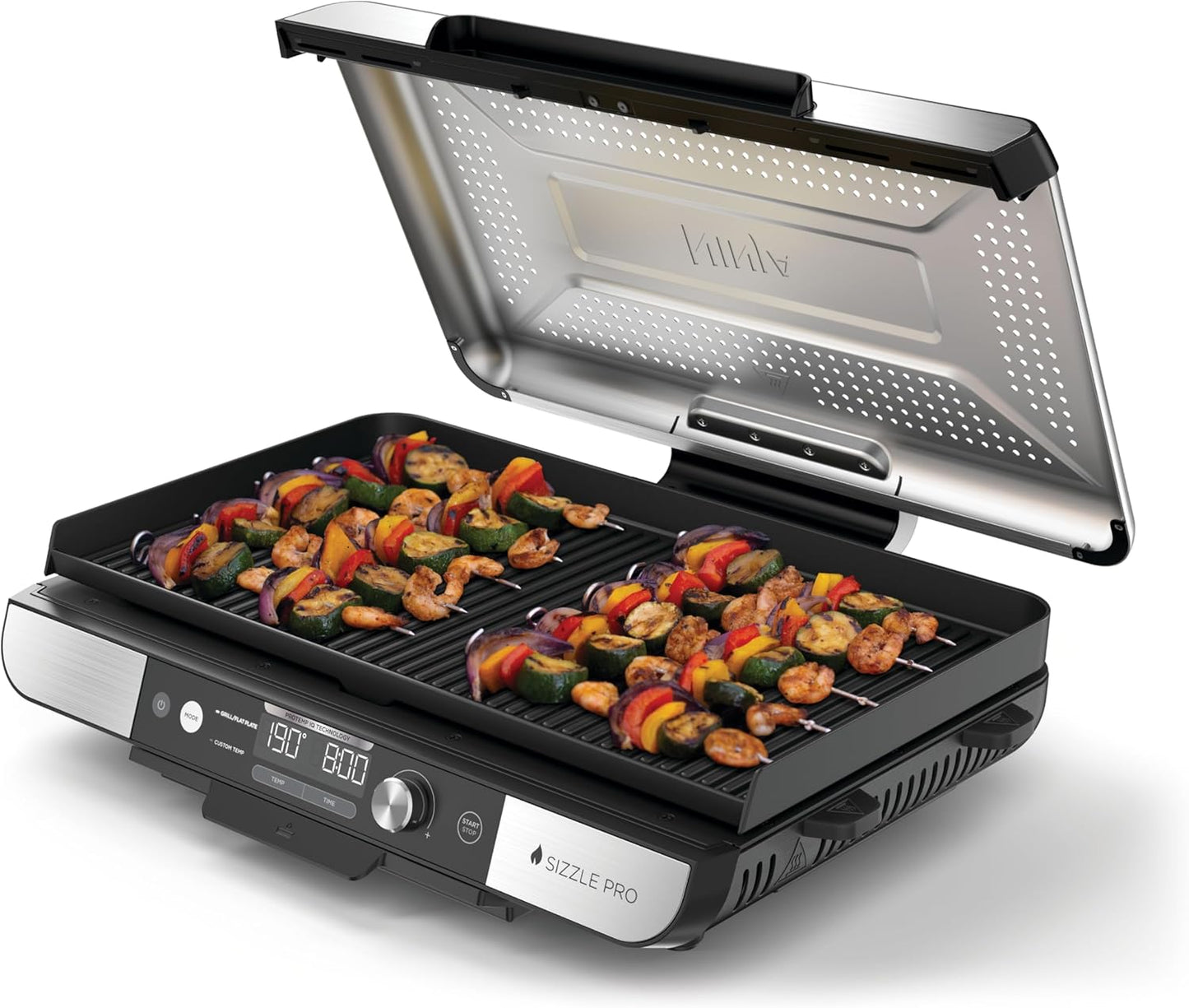 Plancha mit Antihaft-Keramik, XL Grillplatte