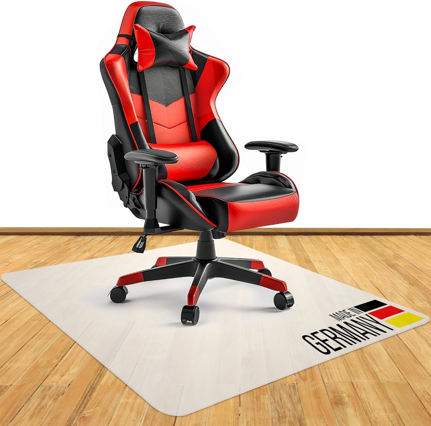 Hartboden Bodenschutzmatte für Bürostuhl, 90 x 120 cm