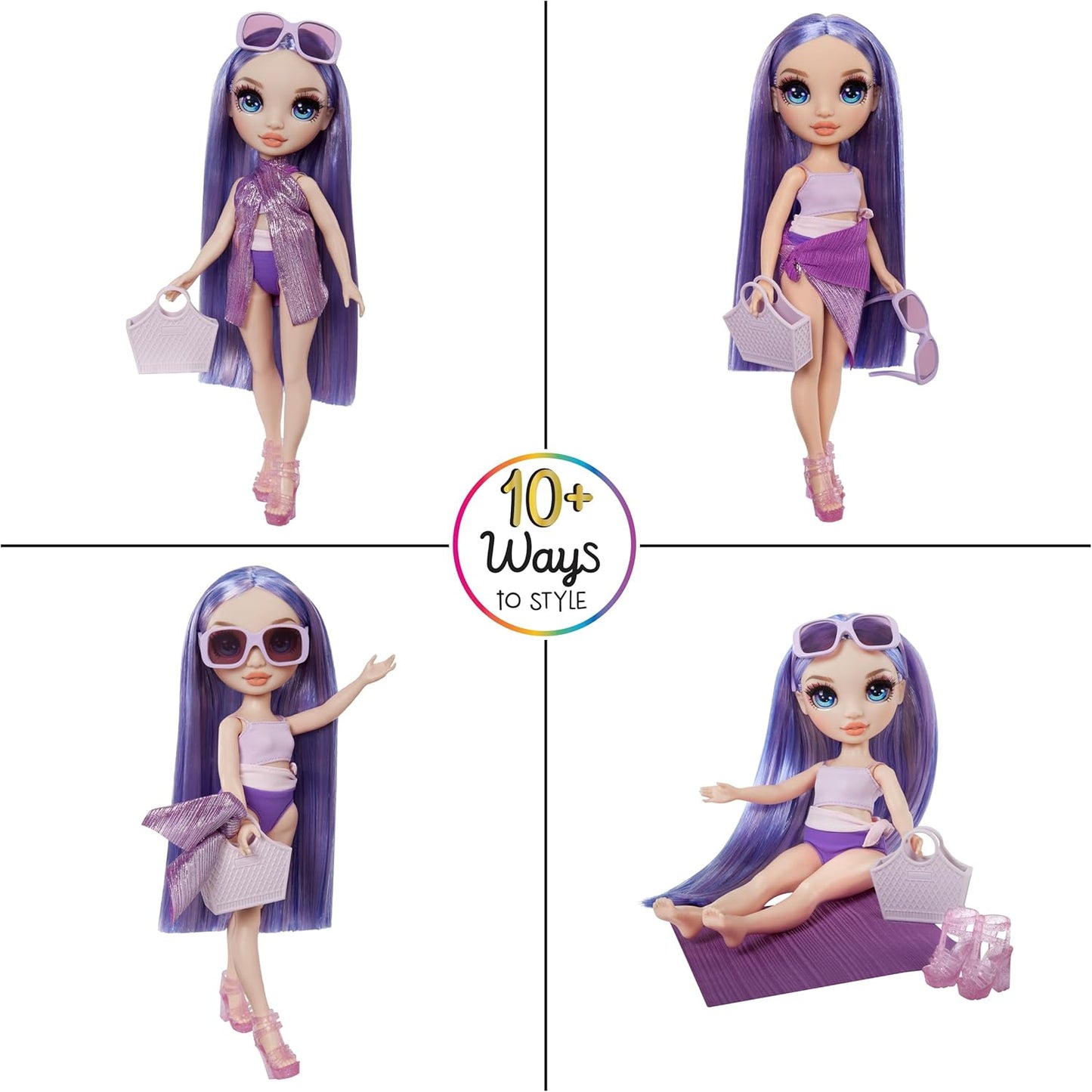 Swim & Style Fashion Doll- Violet, Violet