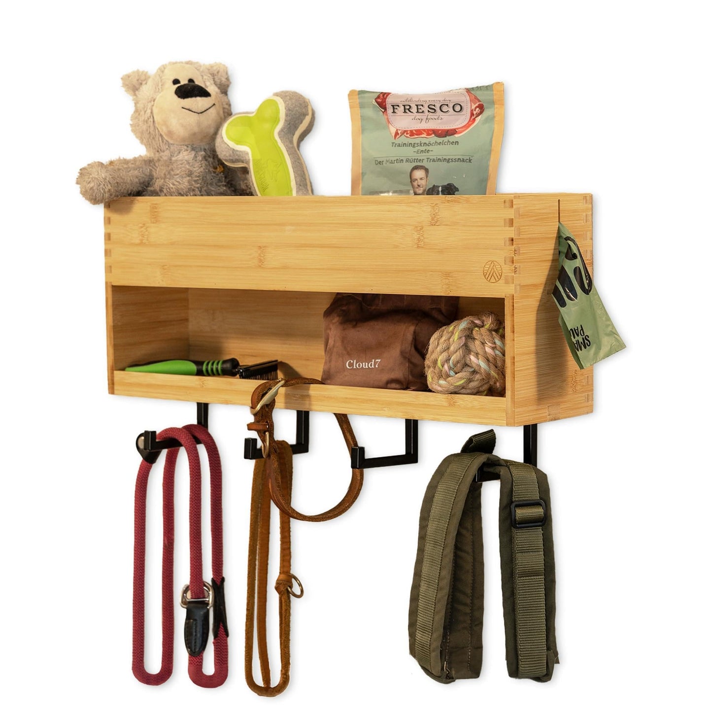 Hundegarderobe mit Ablage, XXL