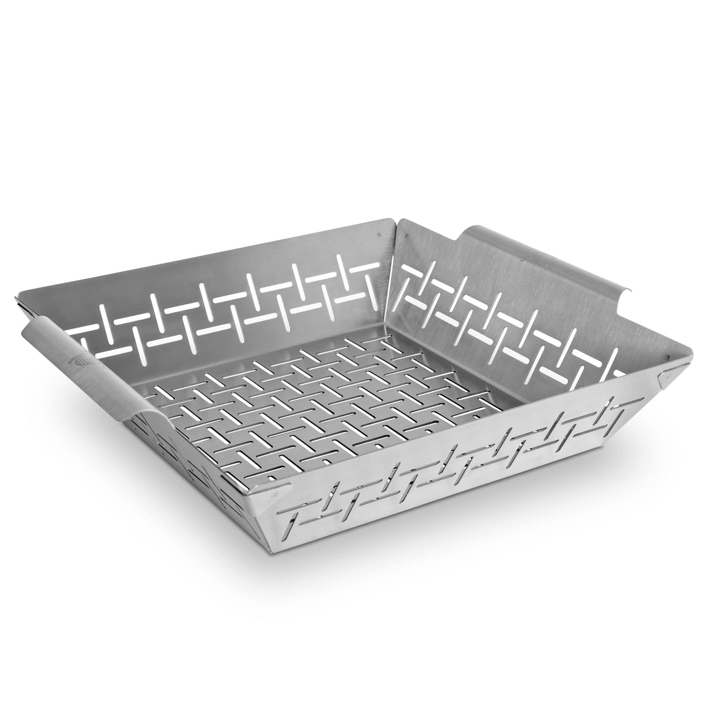 XL Grillkorb Edelstahl für Gemüse und Fisch, XL Grillkorb
