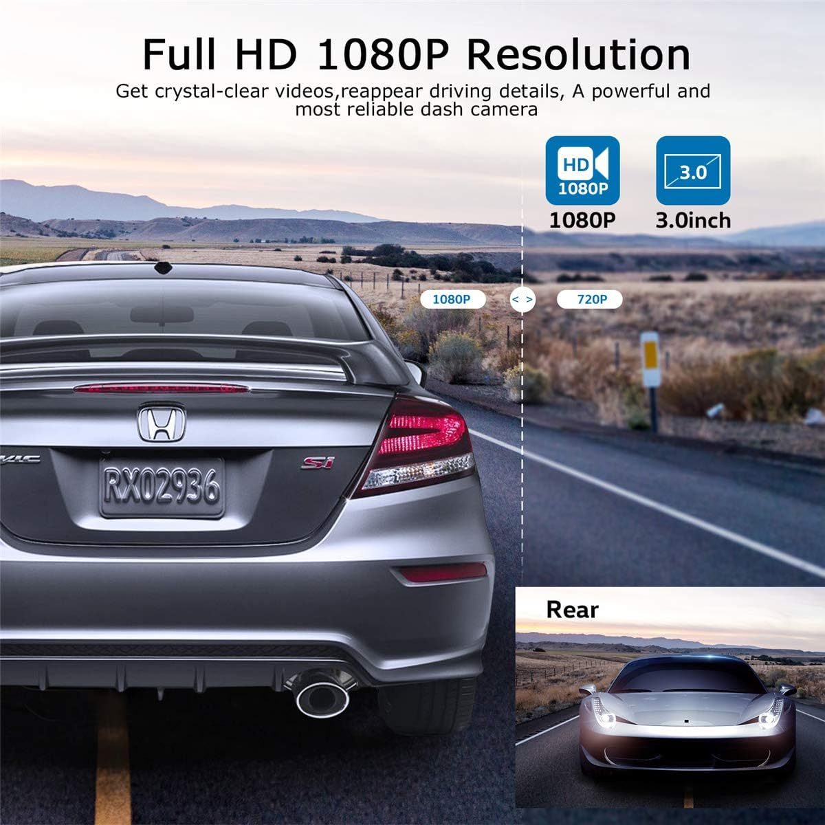 Dashcam CameraCore S680