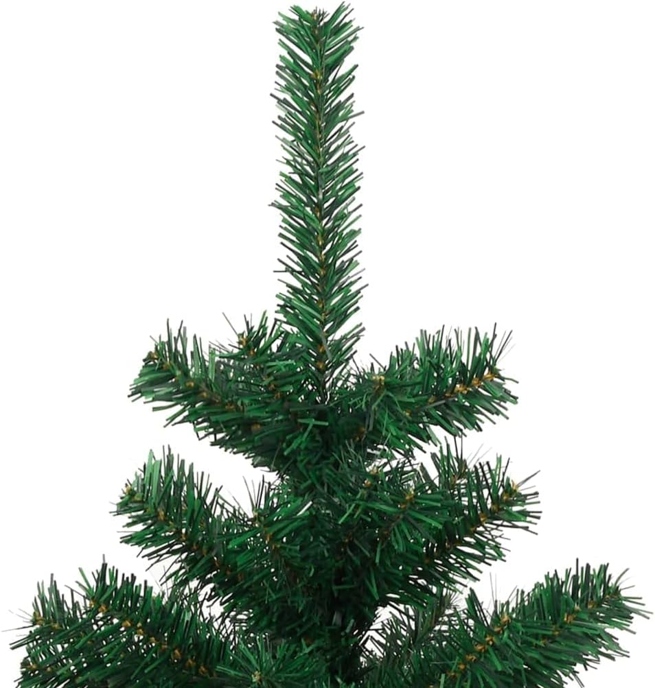 Spiral-Weihnachtsbaum mit LEDs, 120 x 65 cm Grün