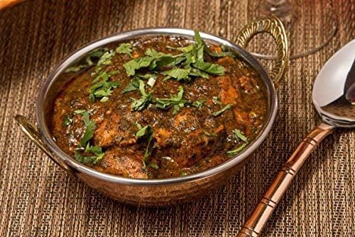Doppelwandige Karahi-Servierschalen, 4 Stück, 0,35L