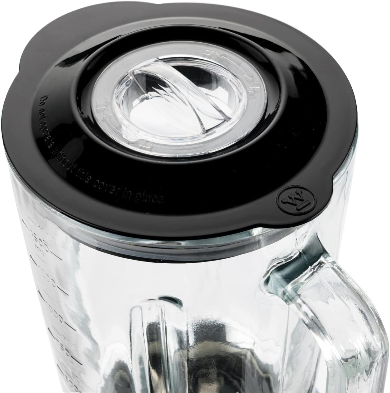 Retro Standmixer mit 1.5L Glasbehälte, Weiss