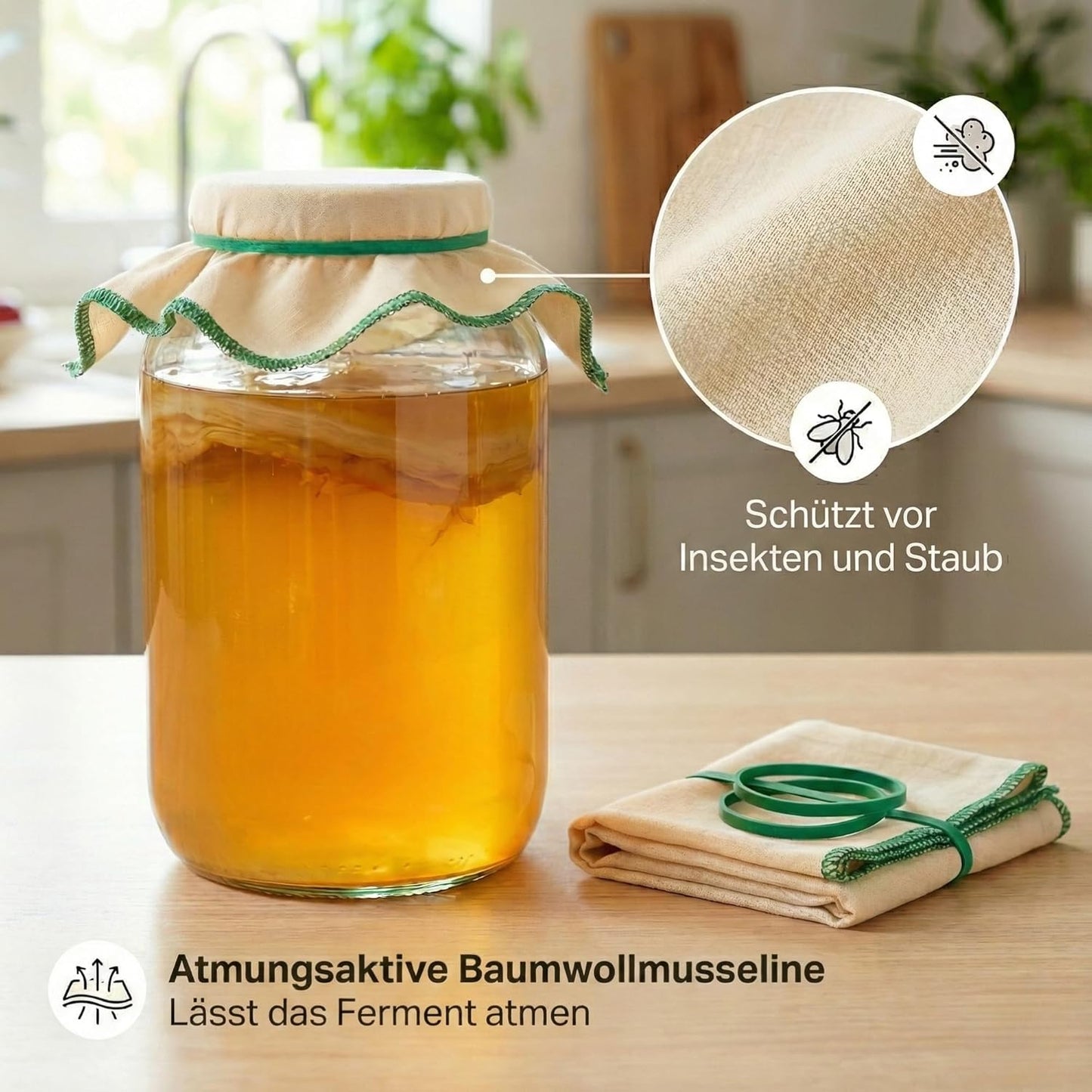 2er-Pack Fermentiergläser, FBA005