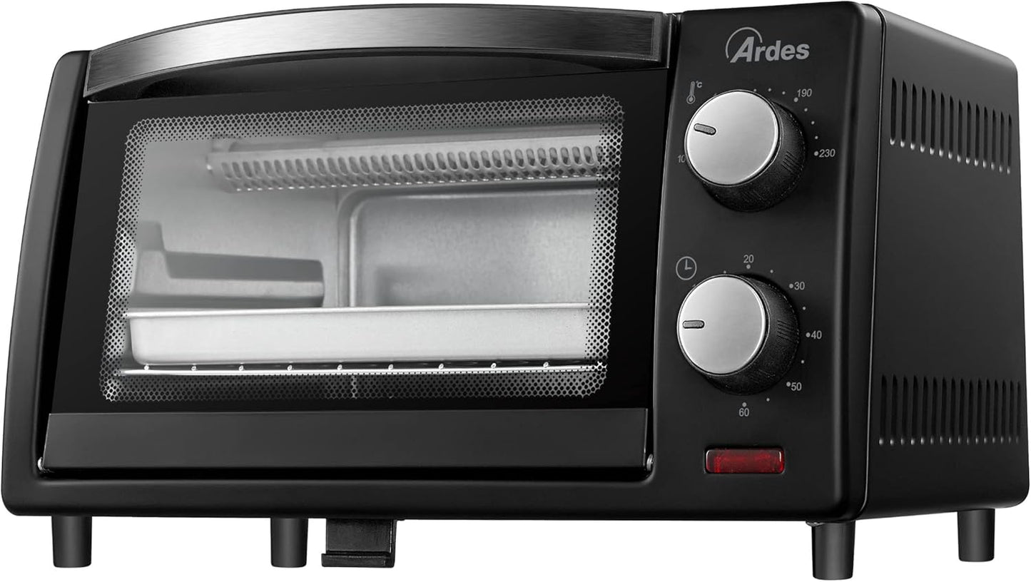 Elektrischer Kleinbackofen AR6211B mit Timer, 10 LITRI