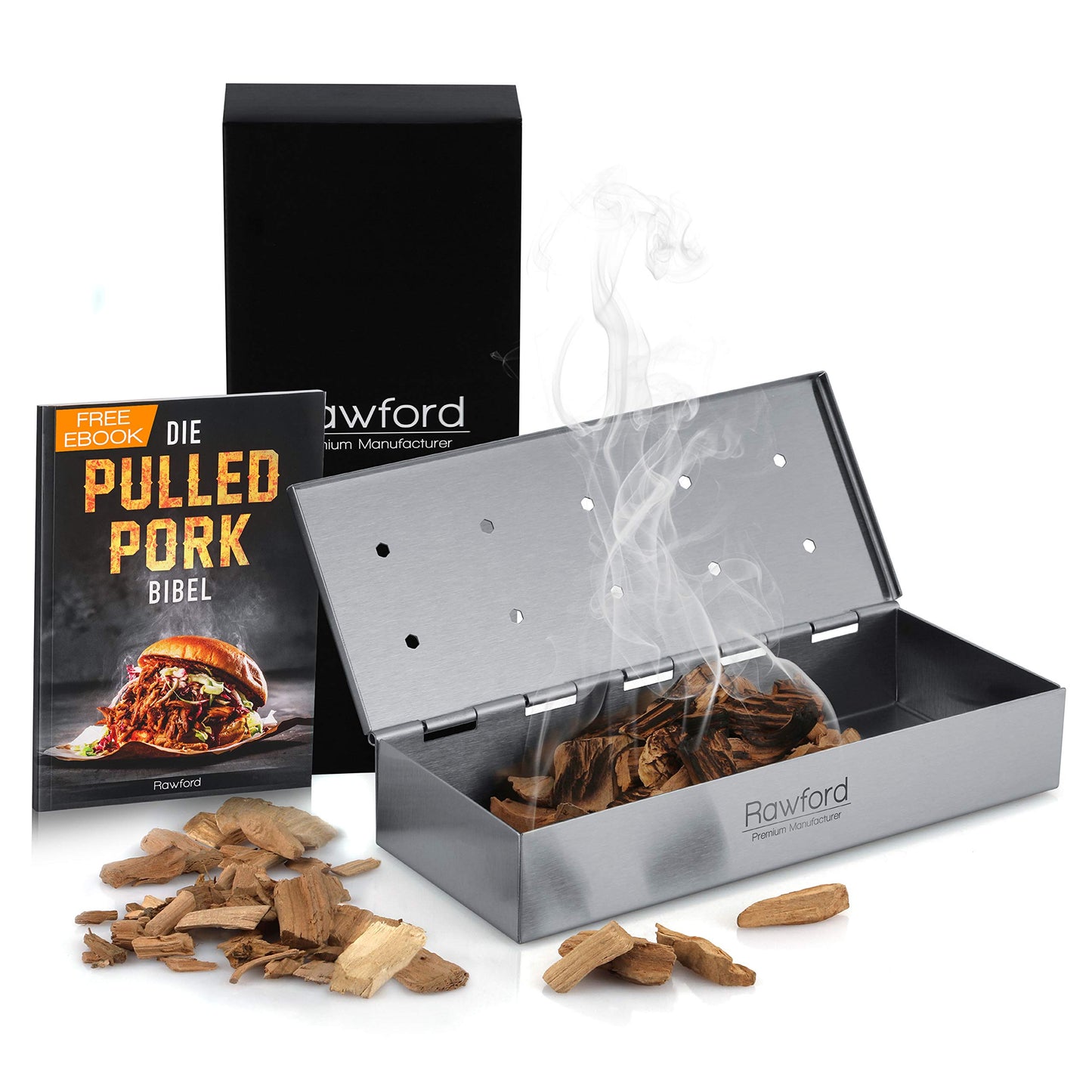 Räucherbox für Gas- & Holzkohlegrill