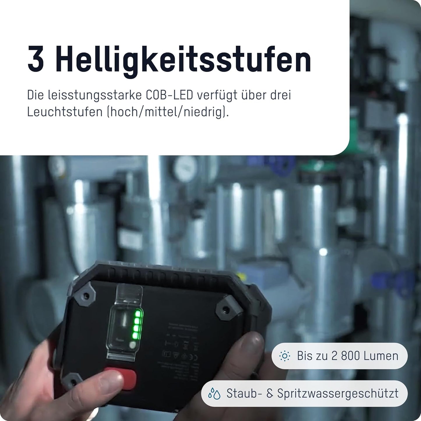 Arbeitsstrahler FL2500R mit Powerbank-Funktion, FL2500R