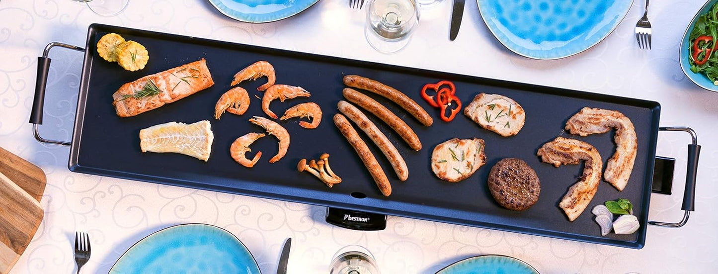 Tischgrill XXL ABP604, Einfacher und funktionaler Stil