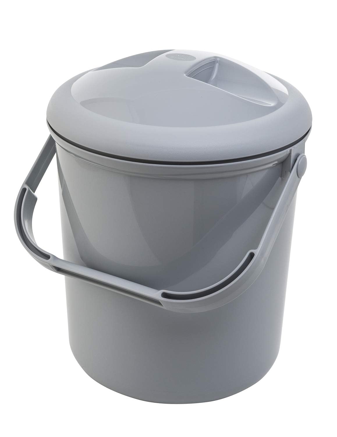 Windeleimer Bella Bambina 11L mit Deckel, Grau