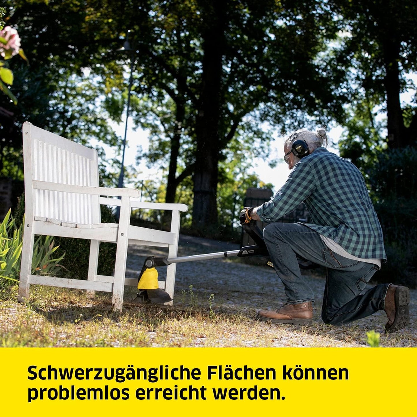 Akku-Unkrautentferner WRE 18-55, ohne Akku und Ladegerät