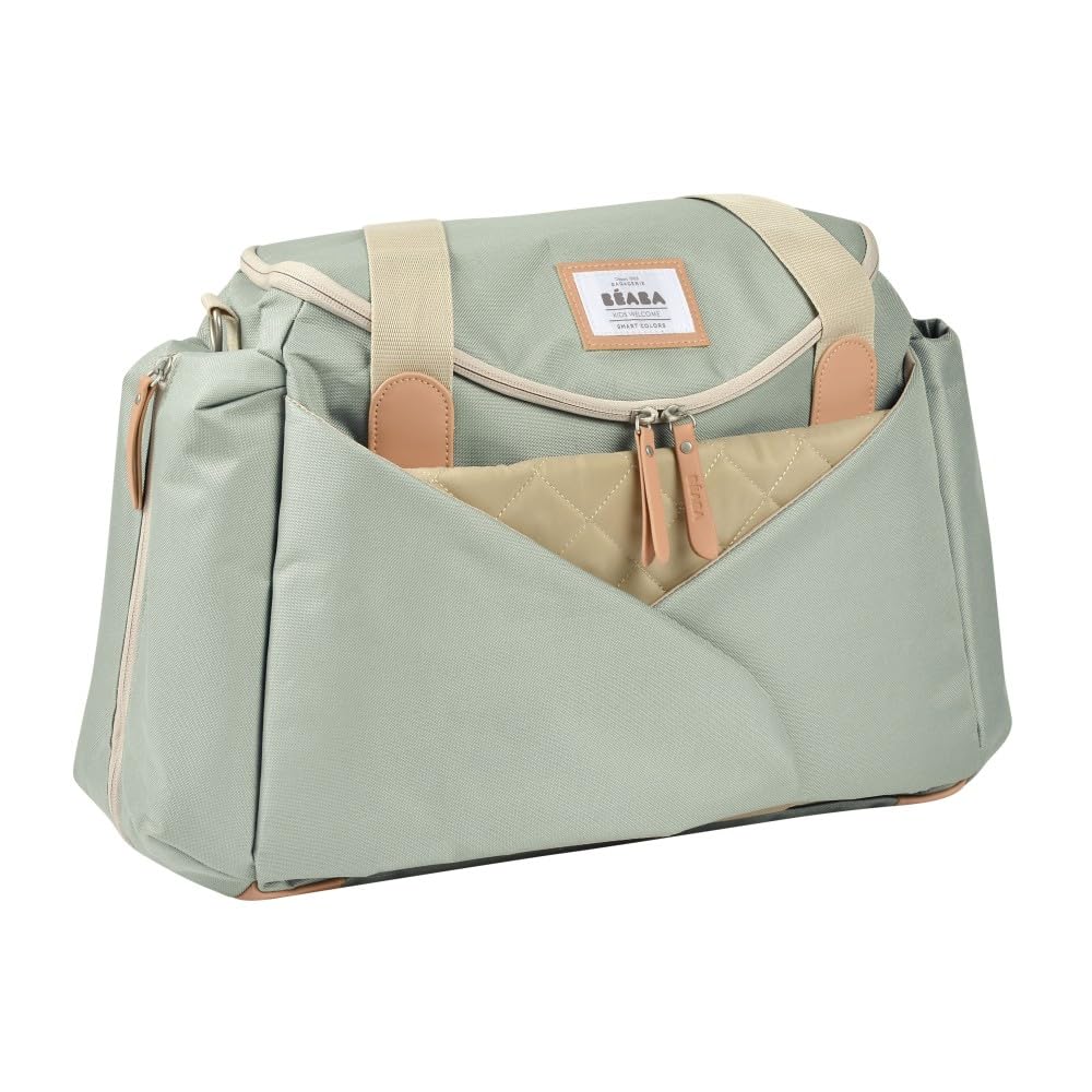 Wickeltasche Sydney II mit Isofach, Salbeigrün