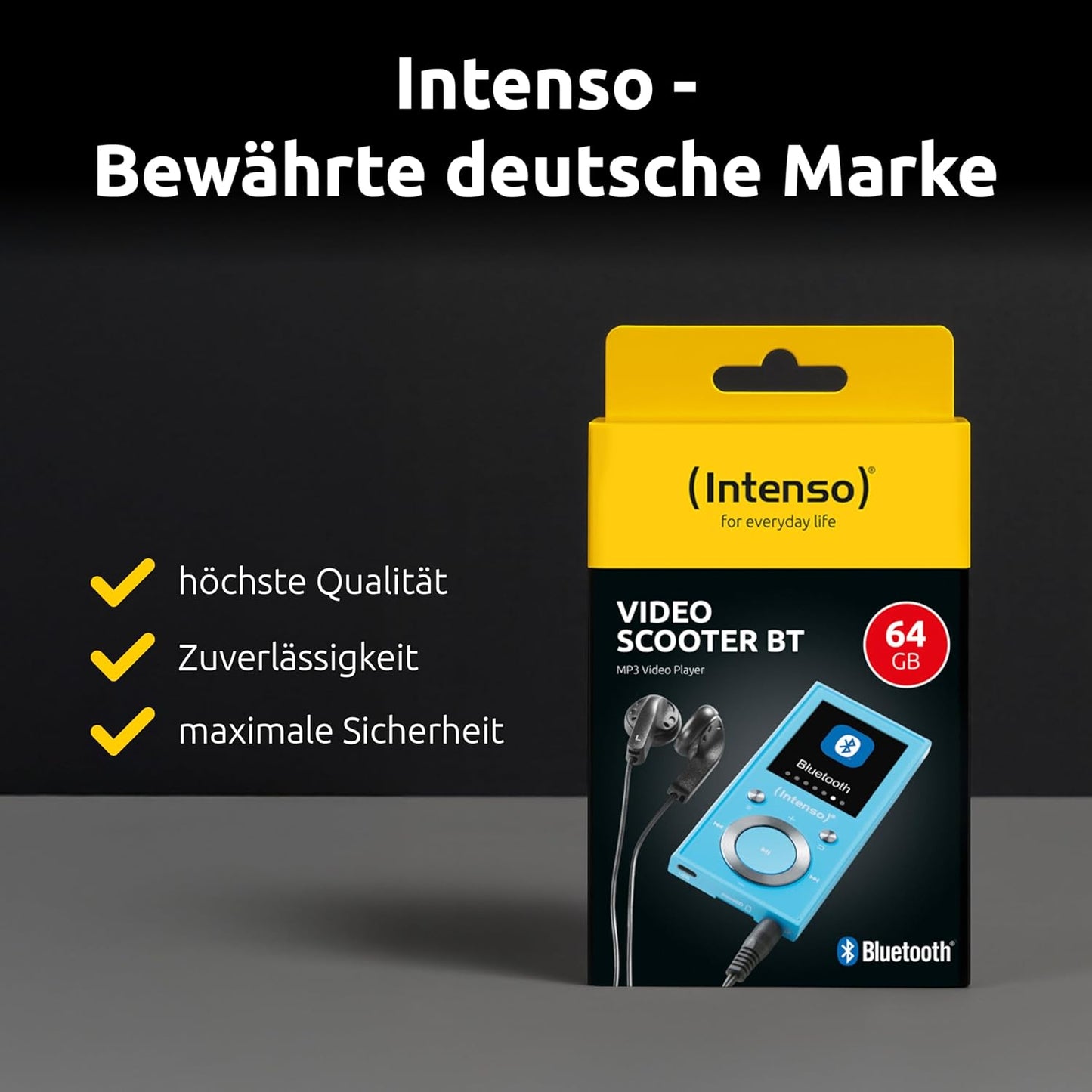 MP3-Videoplayer, blau