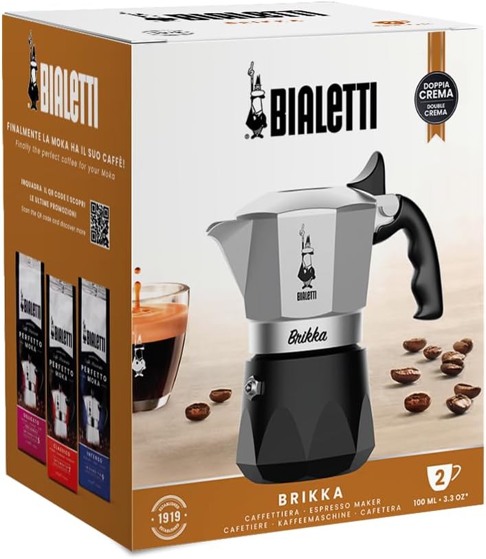 Espressokocher New Brikka, NEW BRIKKA 2023 2 tazze