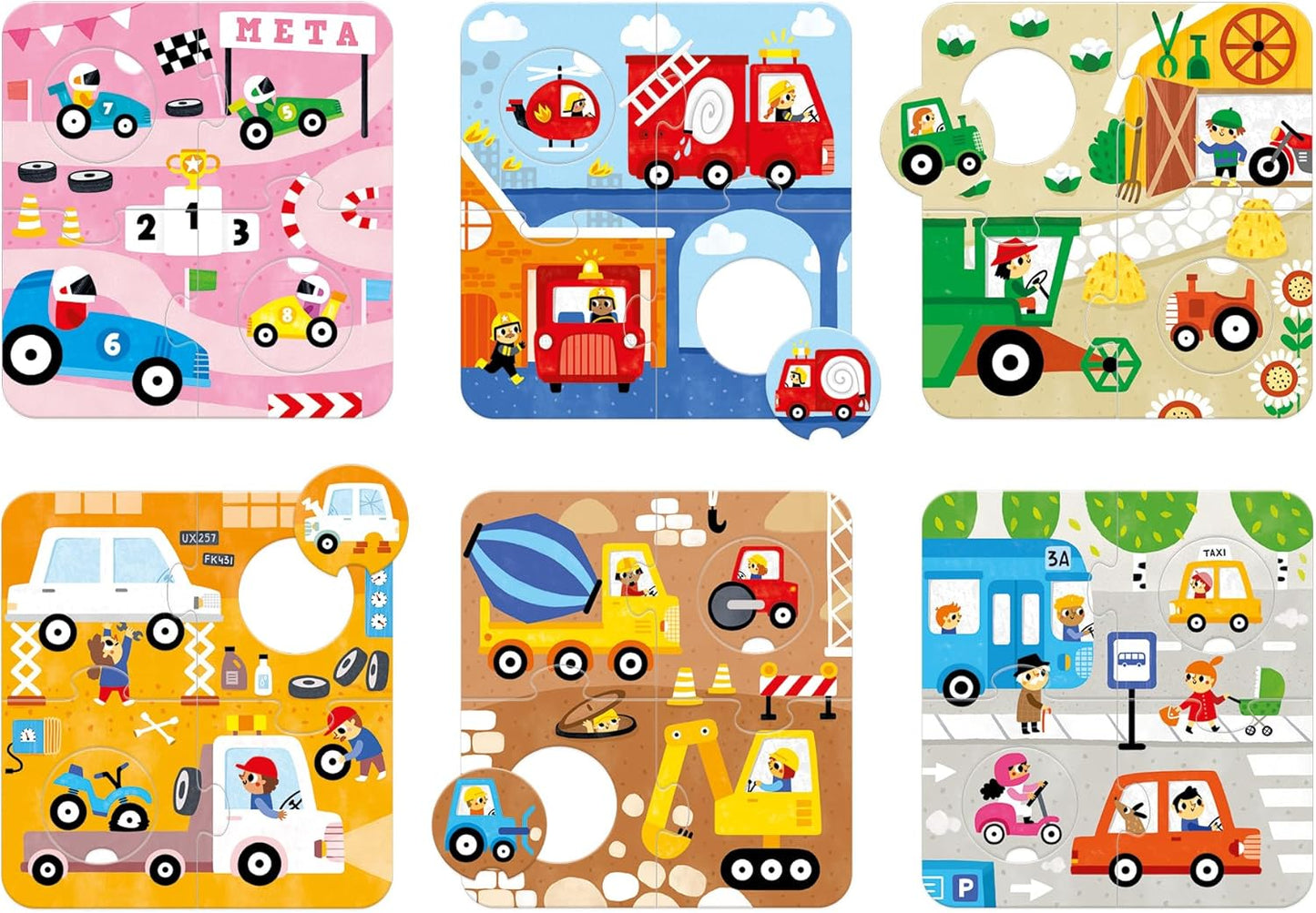 Puzzle Finde das selbe Fahrzeug