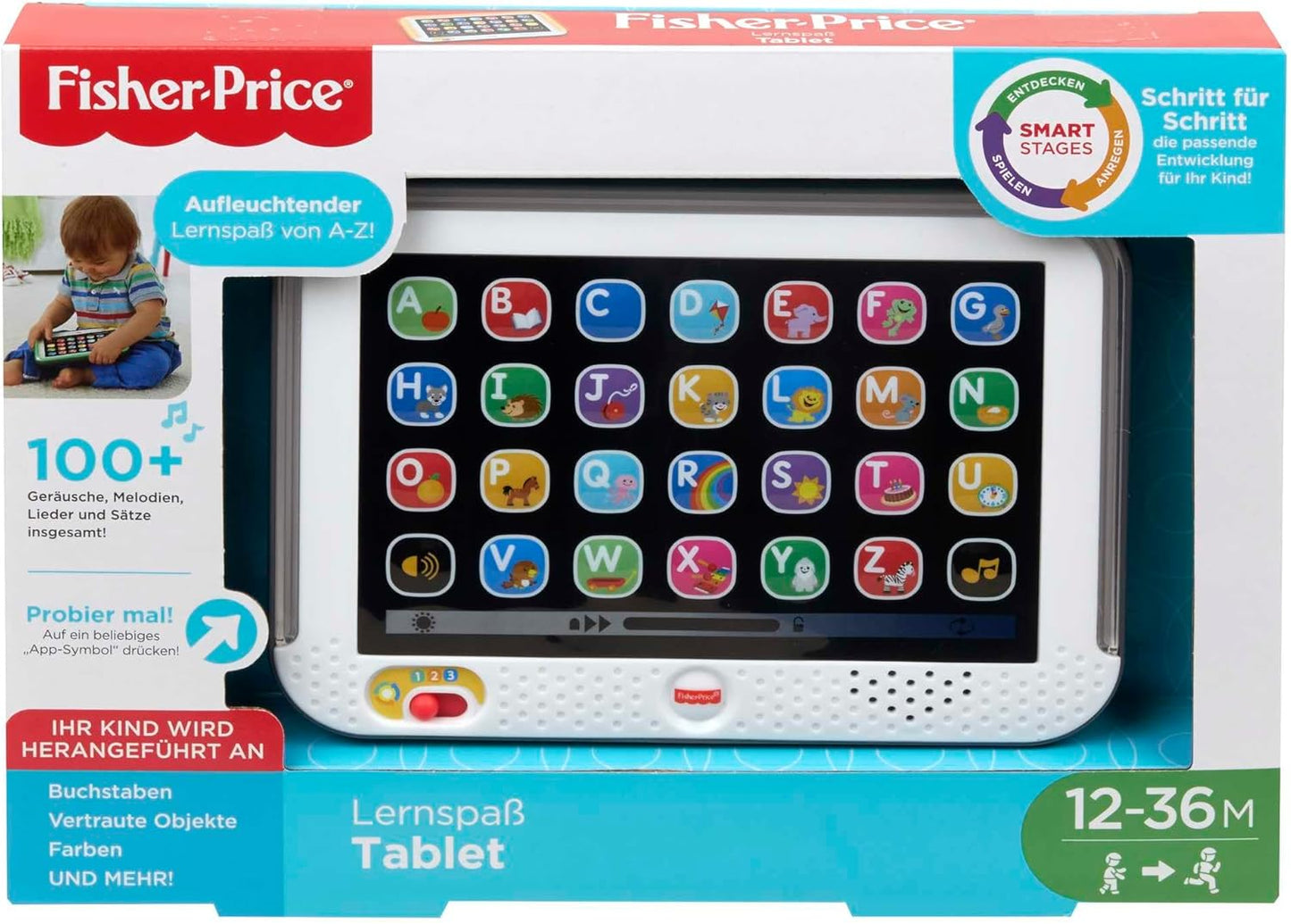 Lernspass-Tablet für Kleinkinder, Smart Stages Tablet, Cdg57