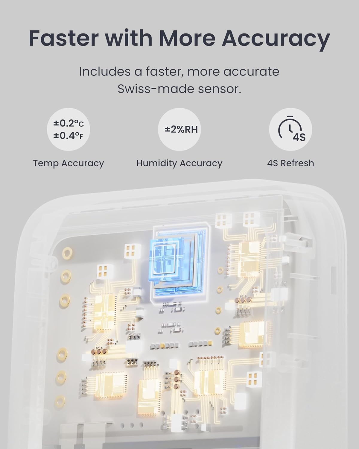 3-teiliges Thermo-Hygrometer Set mit Datenspeicherung, Meter Plus*3