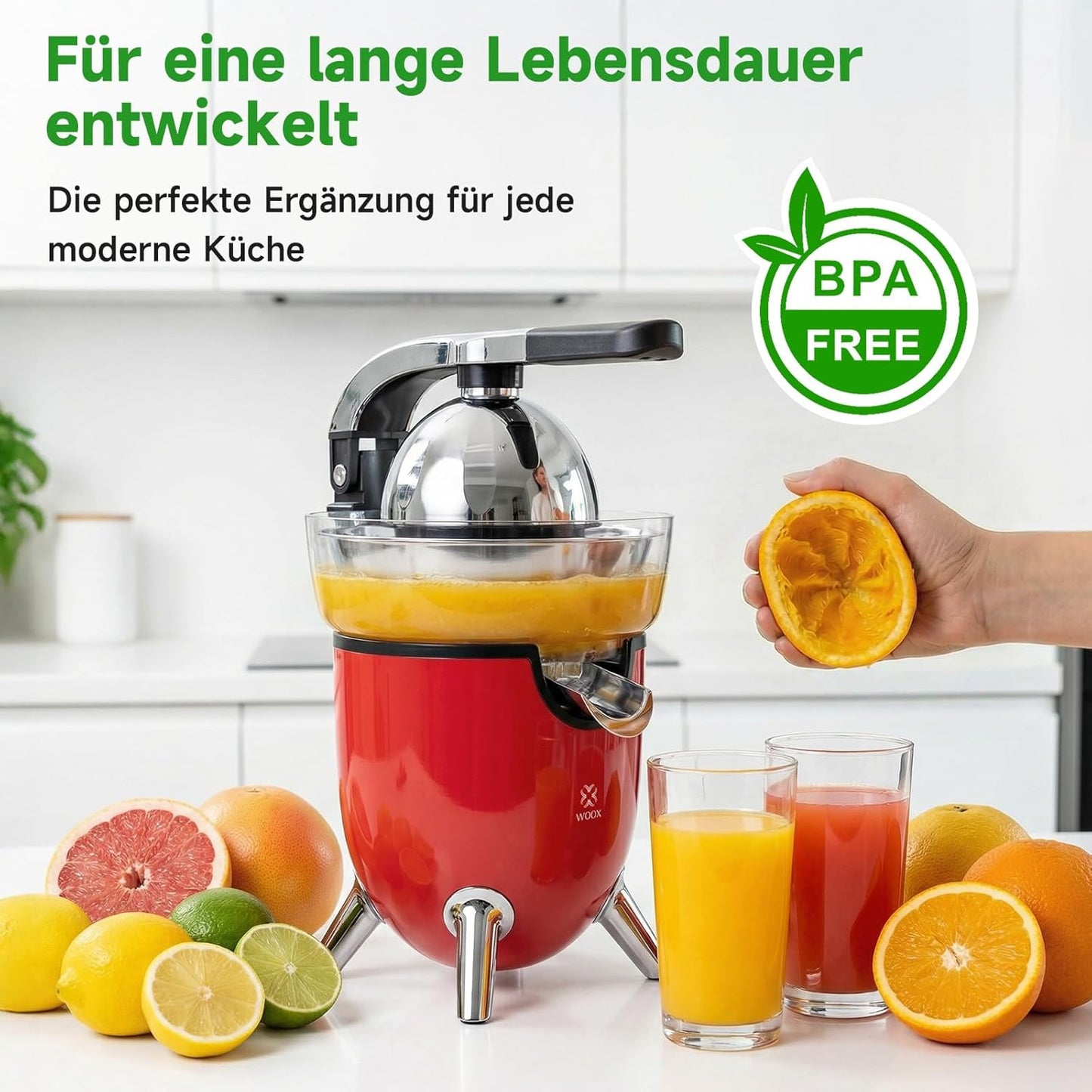 Elektrische Zitruspresse