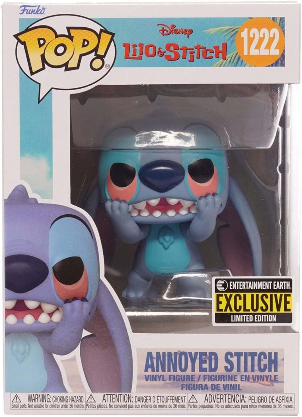 Pop! Disney: Lilo & Stitch Annoyed Stitch (1222) EXM