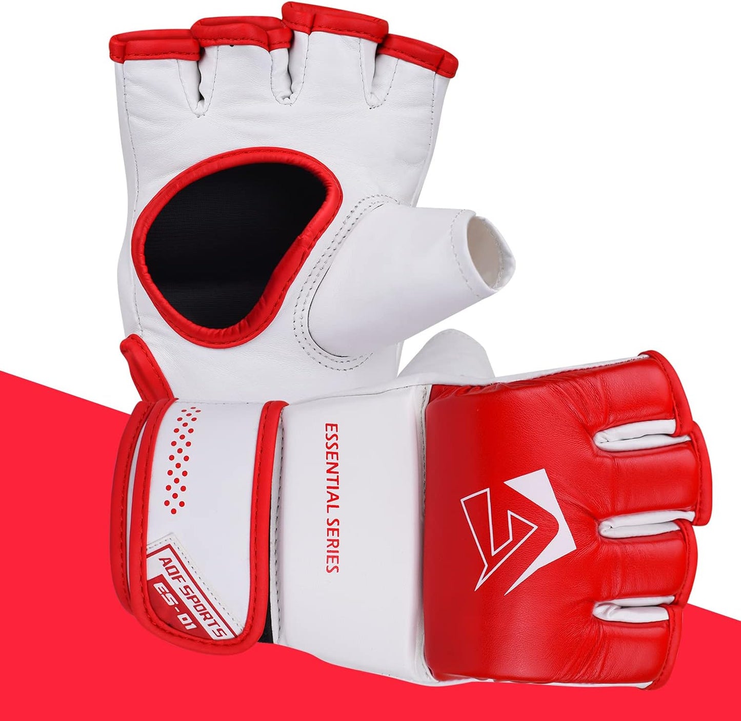 MMA Trainingshandschuhe, Rot S