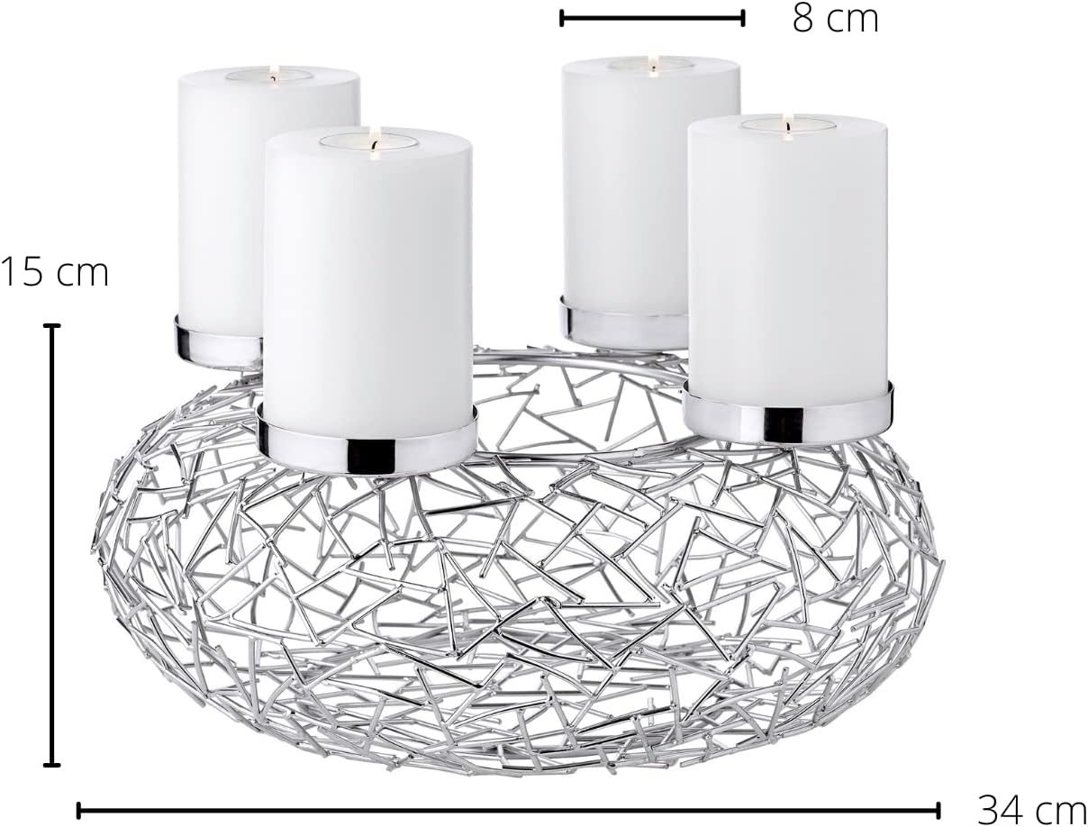 Adventskranz Milano, Durchmesser 34 cm