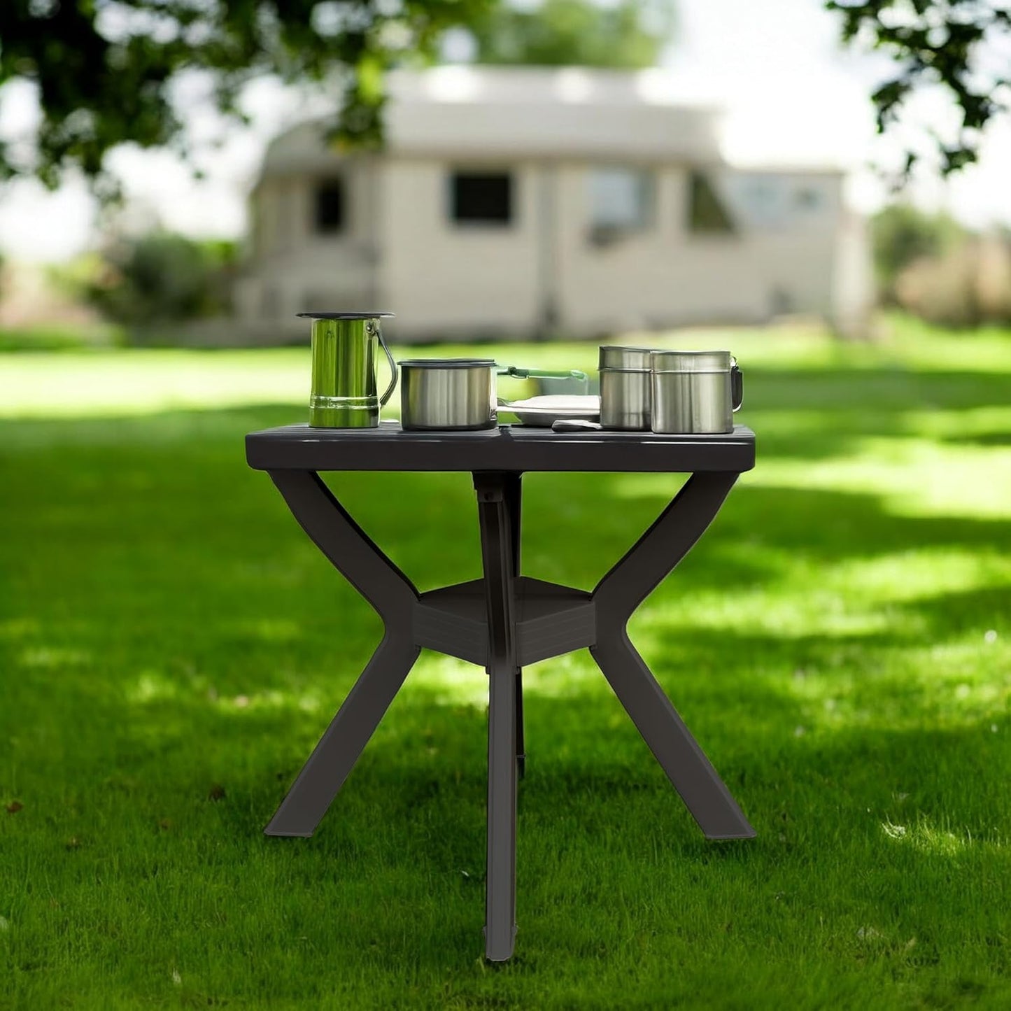 Wasserfester Gartentisch
