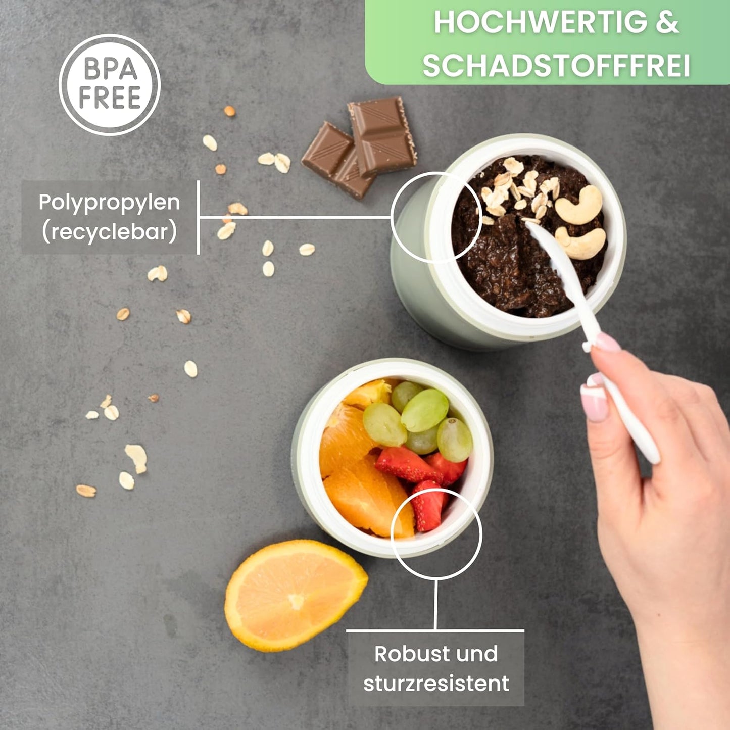 Müslibecher to go