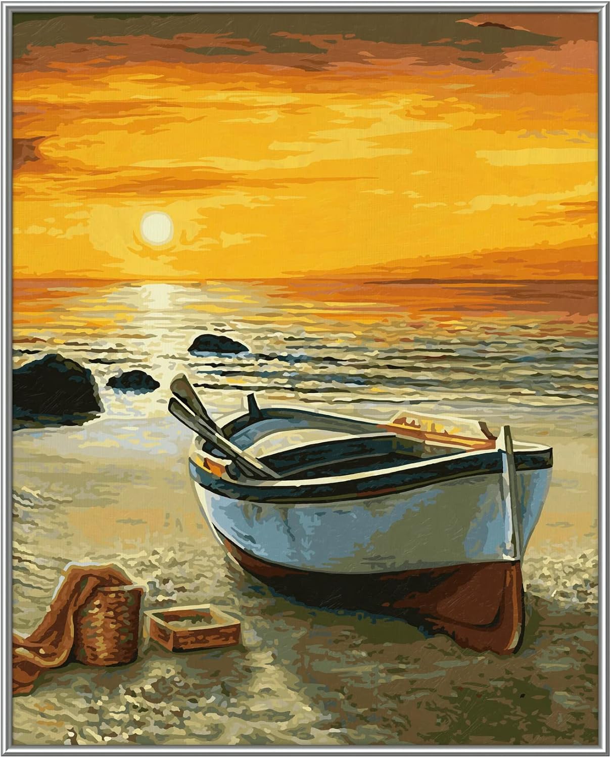 MNZ - Fischerboot am Strand