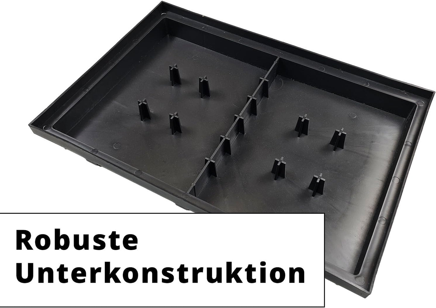 Schuhabstreifer mit Bodenwanne & Gitter 40x60cm