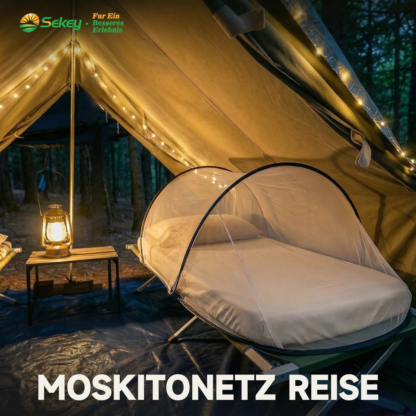 Pop Up Moskitonetz-Zelt