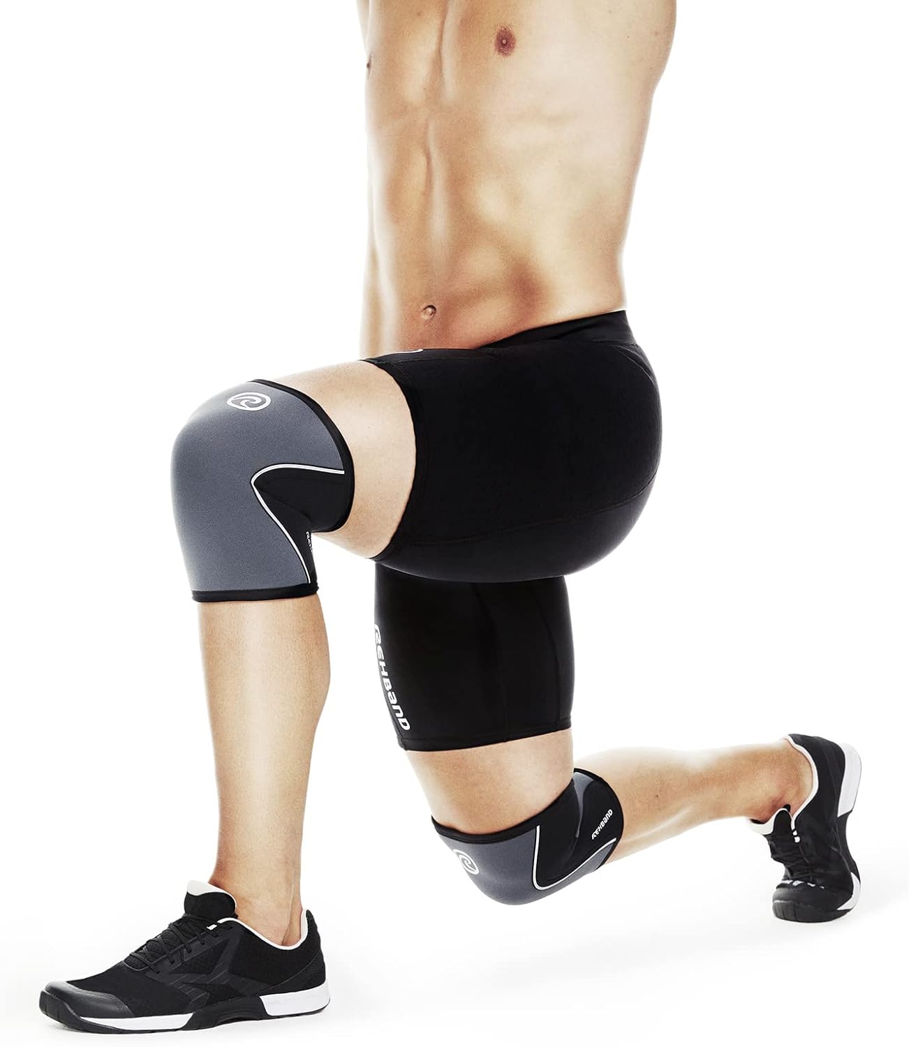 Kniebandage, XL / Stahl Grau - 1 Stück
