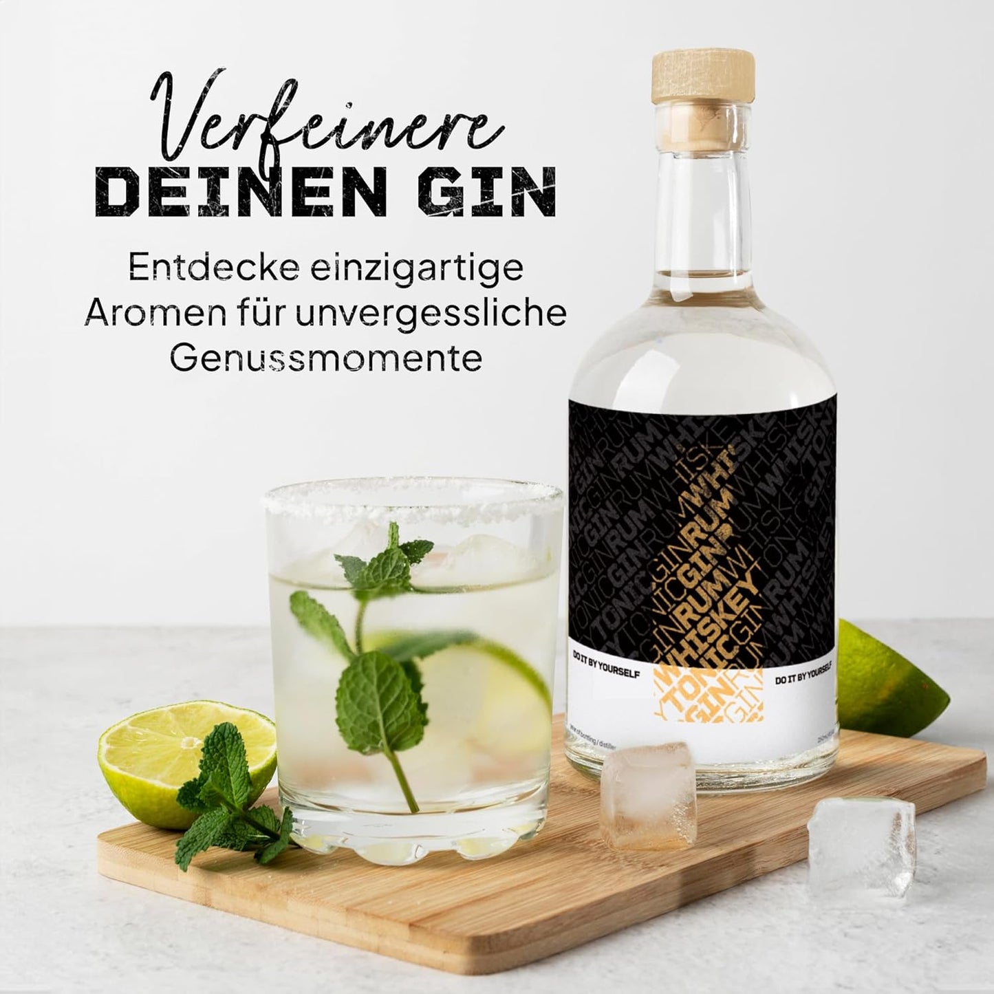 Gin-Selber-Machen-Set, Gin Set